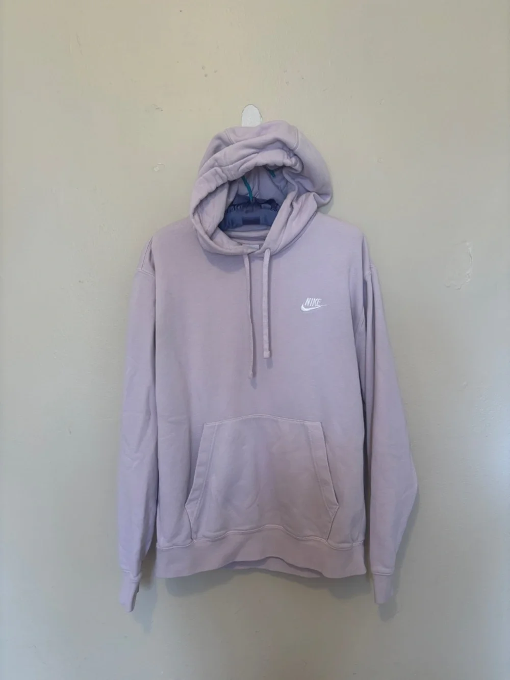 Nike Lavender Pullover Hoodie with White Swoosh